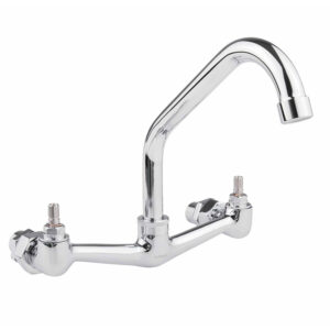 248 Mezcladora de 8" a muro para cocina / No incluye manerales