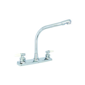 3709C Mezcladora ecológica 8" cuello alto para fregadero