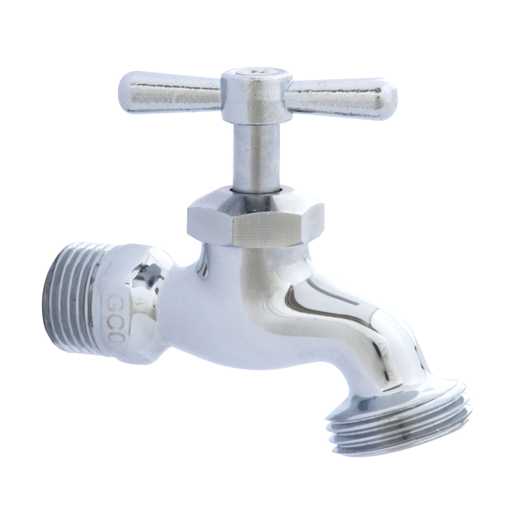 4019C Llave compresión cromada para jardín