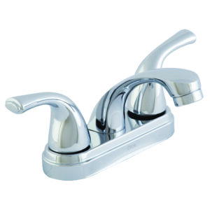 4037 Mezcladora ecológica 4” a piso para lavabo