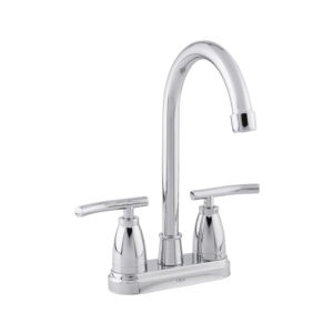 4058 Mezcladora ecológica 4” tipo bar alto para lavabo