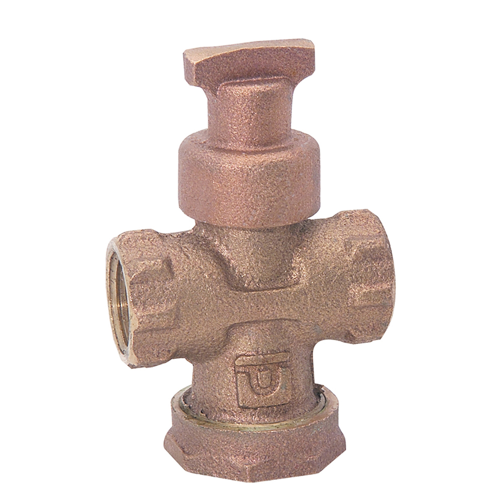41F.13 Válvula de banqueta hierro a hierro de 1/2"