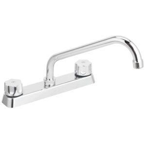 4318TS Mezcladora ecológica 8" cuello corto para fregadero