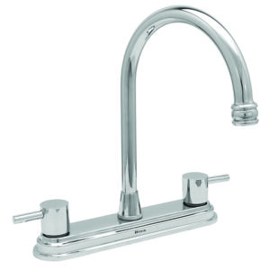 4321 Mezcladora ecológica 8" cuello alto para fregadero