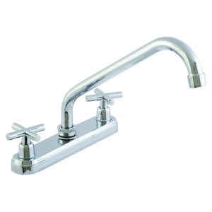 4331 Mezcladora ecológica 8" cuello corto para fregadero