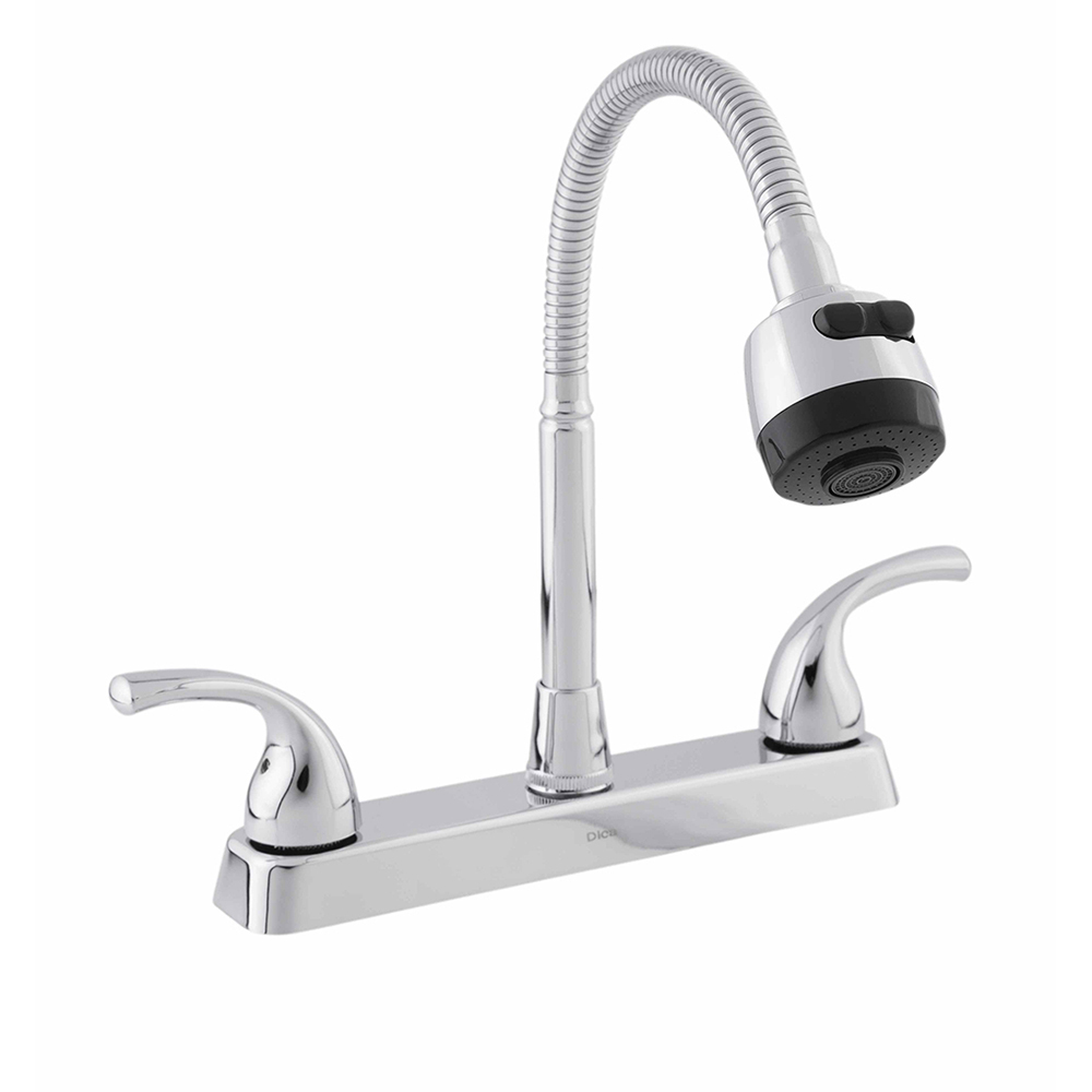 4336TS Mezcladora 8" cuello flexible para fregadero