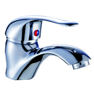 4433 Monomando ecológico corto para lavabo