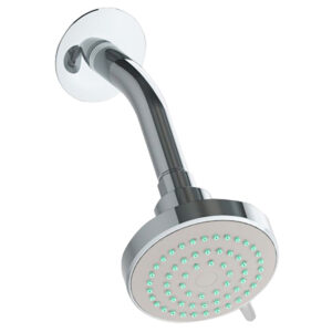 4529BL Regadera ecológica 3" de cebolla con funciones, brazo y chapetón