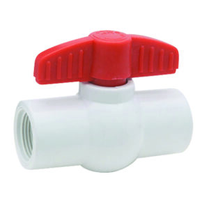 4570.13 Válvula de esfera en PVC roscable