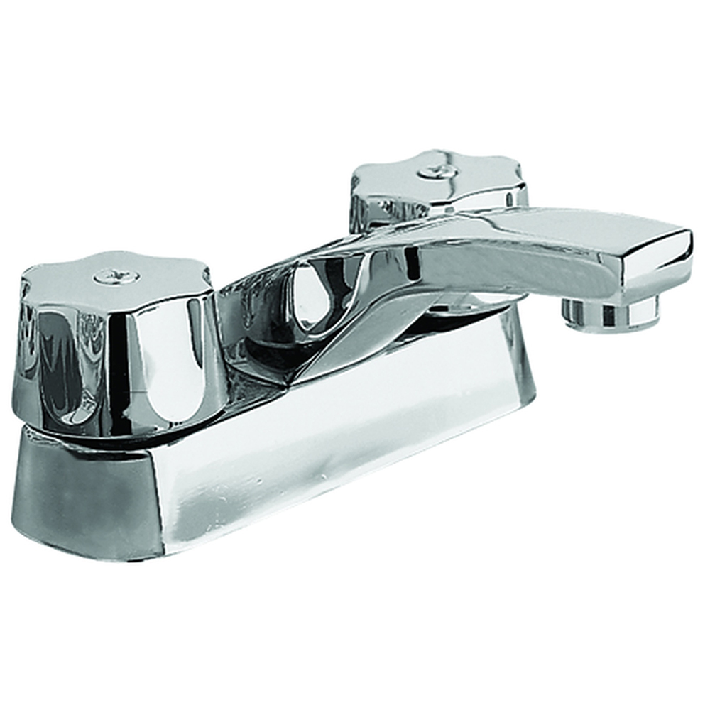46QC Mezcladora de 4" para lavabo con manerales QUEEN