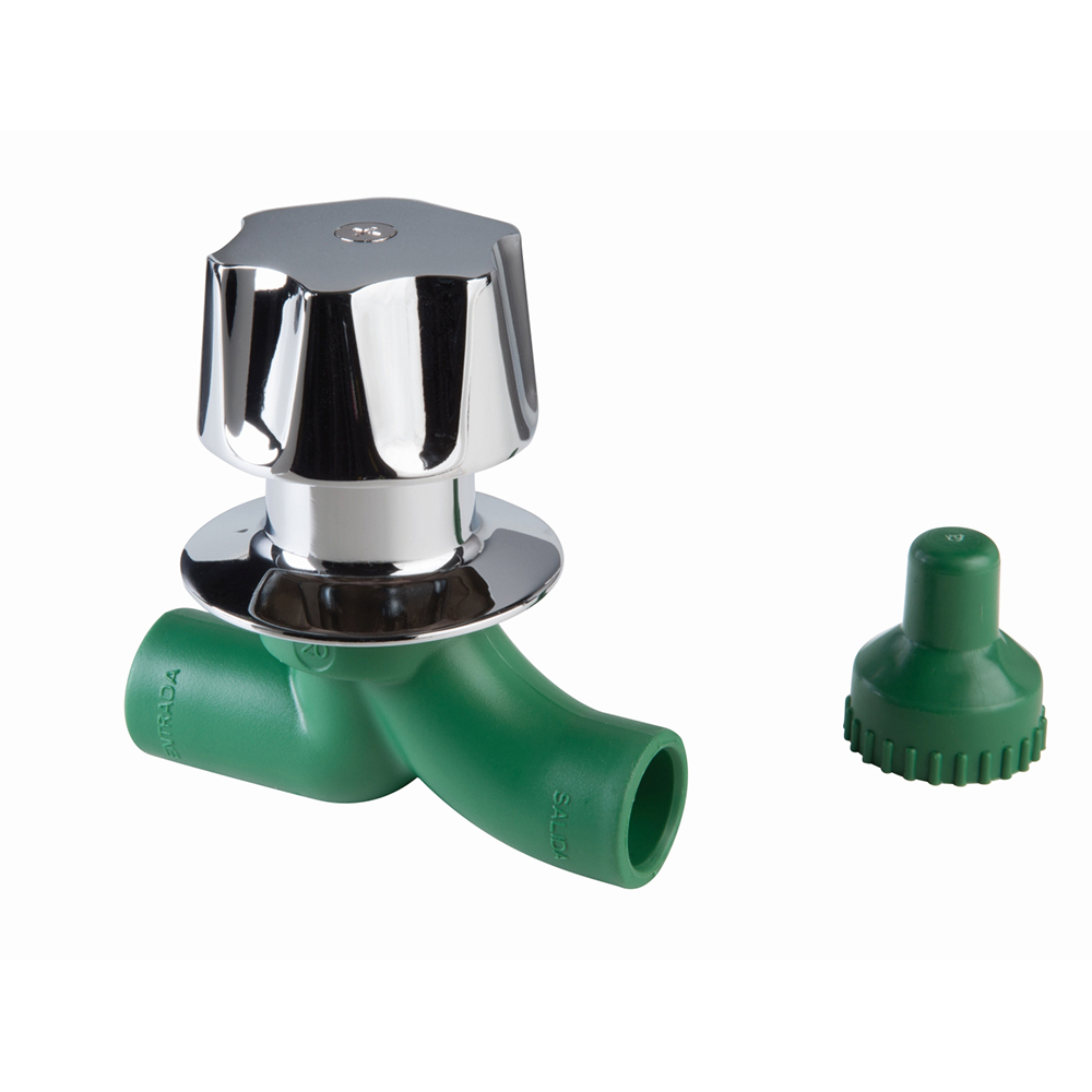 652CMPP.20 Llave de empotrar con maneral y chapetón PPR de 1/2"