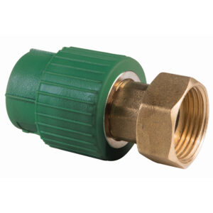 703TPP.2019 Conector recto con tuerca loca PPR de 1/2" x 3/4"