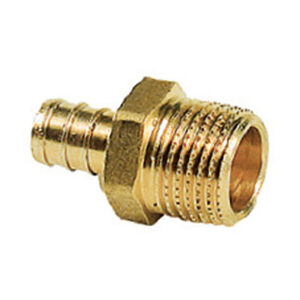 704RPEX.1913 Conector reducción PEX / rosca macho de 3/4" x 1/2"