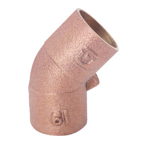 70645.38 Codo 45º cobre a cobre interiores de 1 1/2"