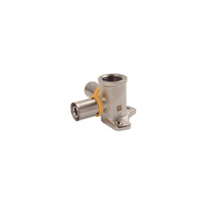 707390FFGAS.101310 Codo oreja 90° reducción rosca hembra GAS de 3/8" x 1/2" x 3/8"