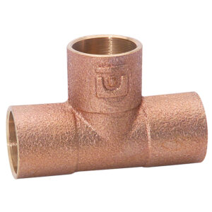 711.99 Tee cobre a cobre interiores de 4"