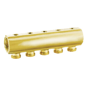 775CPEX.2513 Colector de distribución con control de paso de 5 entradas de 1" x 1/2"