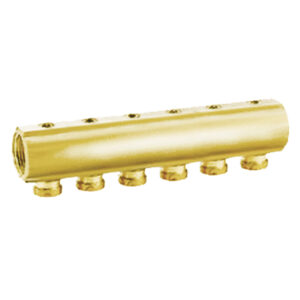 776CPEX.2513 Colector de distribución con control de paso de 6 entradas de 1" x 1/2"
