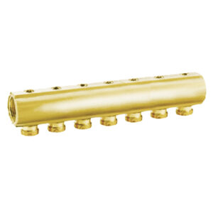 777CPEX.2513 Colector de distribución con control de paso de 7 entradas de 1" x 1/2"