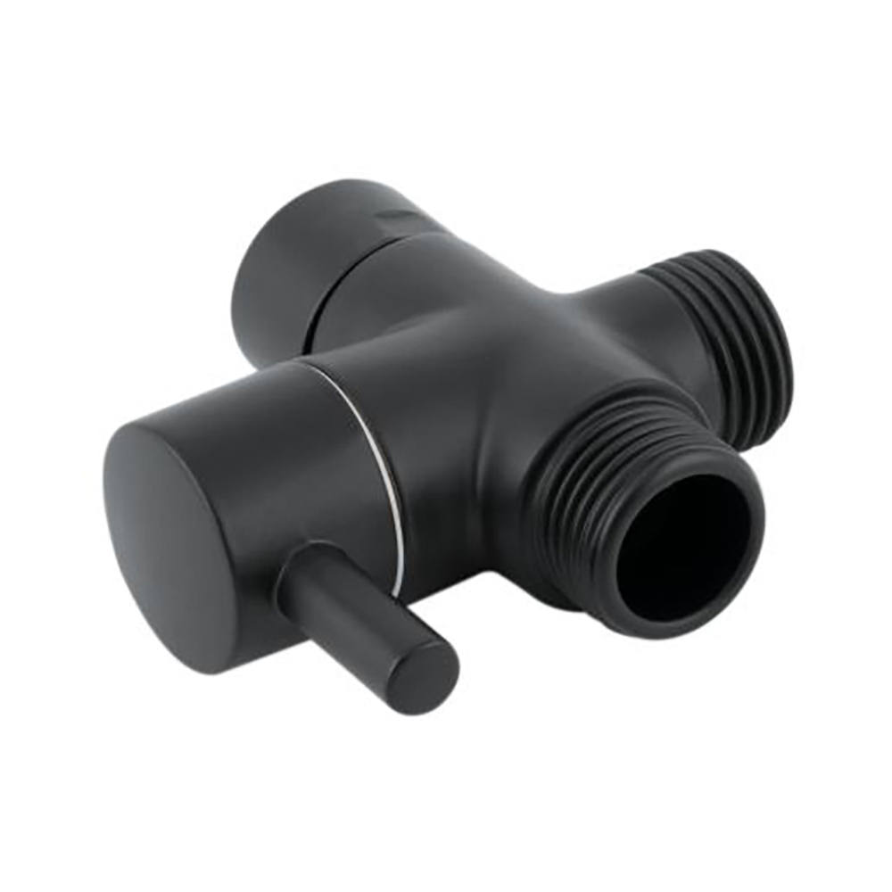 2501.2 Desviador para regadera negro mate