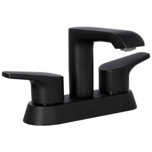 46CL.2 Mezcladora de 4" para lavabo LIA (NEGRO)